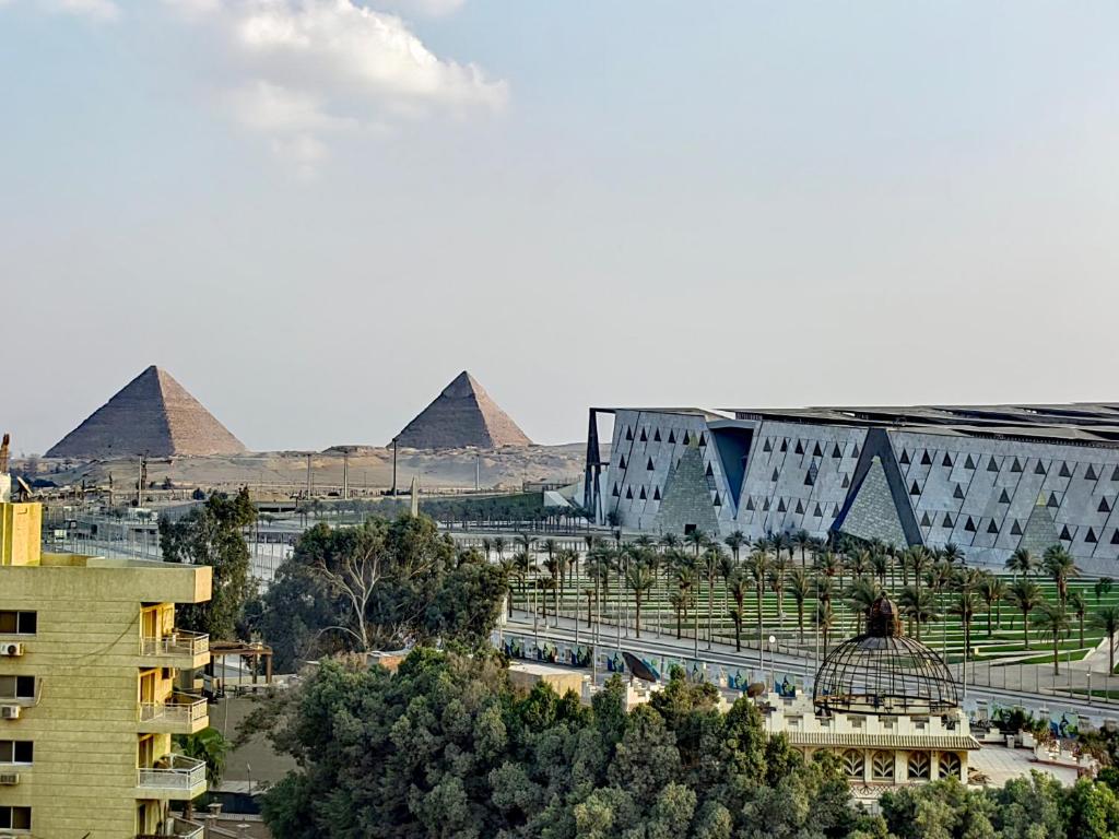 BEST LOCATION by  the Pyramids of Giza and the Sphinx